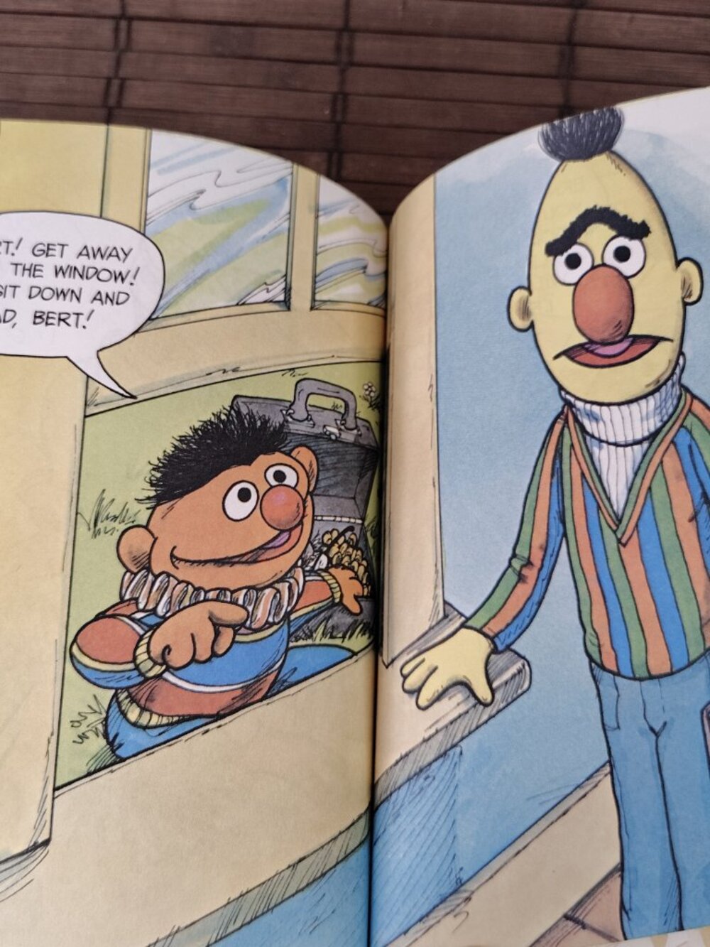 Lot Of 3 Vintage Sesame Street Little Golden Books Ernie Grover I Think That It - Picture 12 of 13